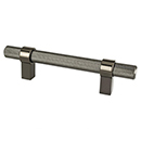 5073-4098-P - Radial Reign - 3-3/4" cc Cabinet Pull - Black Nickel