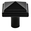 3049-155-P - Rhapsody - 1-3/16" Pyramid Cabinet Knob - Black
