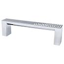 8115-1026-P - Roque - 3-3/4" cc Cabinet Pull - Polished Chrome