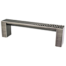 8109-1VTN-P - Roque - 3-3/4" cc Cabinet Pull - Vintage Nickel