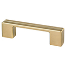 9976-1MDB-P - Skyline - 3" & 3.75" cc Cabinet Pull - Brushed Gold