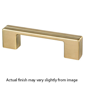 9976-1MDB-P - Skyline - 3" & 3.75" cc Cabinet Pull - Brushed Gold