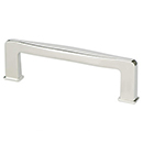 1244-1014-P - Subtle Surge - 3-3/4" cc Cabinet Pull - Polished Nickel