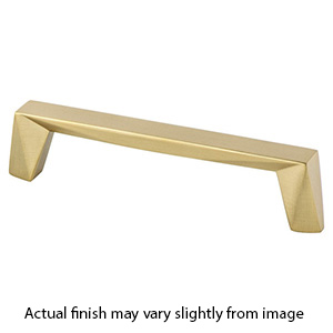 2387-1MDB-P - Swagger - 3-3/4" cc Cabinet Pull - Brushed Gold