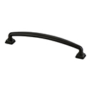 1293-1055-P - Tailored Traditional - 6-5/16" cc Cabinet Pull - Matte Black