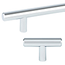 Tempo Bar Pulls - Polished Chrome