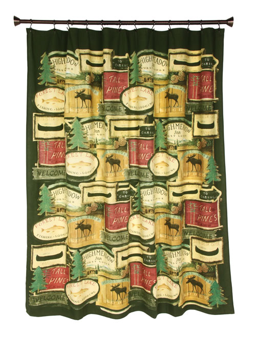 Rather Be Fishing Shower Curtain