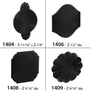 6203 - Bouvet Rectangular - Tissue Holder - Black