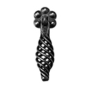 5010-65 - Bouvet Birdcage - Basket Pendant Pull - Black