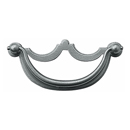 8020 - Bouvet Classic - Cabinet Drop Pull w/Backplate - Pewter