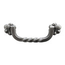 0061-100 - Bouvet Twist - Drop Pull - Pewter