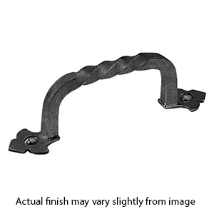 0262-150 - Bouvet Twist - 150mm Cabinet Pull - Black