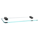 6206 - Bouvet Rectangular - Glass Shelf - Black