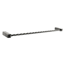 6201-18 - Bouvet Rectangular - Towel Bar - Pewter