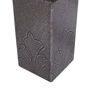 6203 - Bouvet Rectangular - Tissue Holder - Black