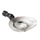 6105 - Bouvet Round - Soap Dish - Black