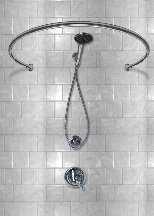 circular shower rod for sale