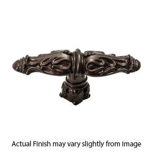 Acanthus - Large Knob Romanesque Style w/Column Base