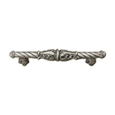 Acanthus - 4" cc Pull Romanesque w/Column Base