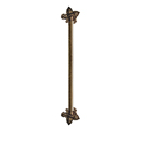 Acorn - 12" Triple Acorn & Oak Leaf Appliance Pull