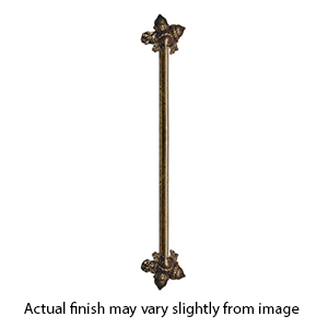 Acorn - 18" Triple Acorn & Oak Leaf Appliance Pull