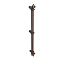 Charlemagne - Fleur De Lys 18" Appliance Pull - 5/8" Bar