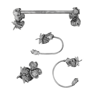 Dragon Fly & Lily Pad - Satin