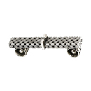 Geometric II - 4" cc Pull w/Circular Base and Button Interior