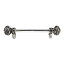 Juliane Grace - 6" Long Pull w/ Large Finial - 1/2" Bar