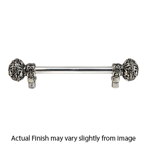 Juliane Grace - 6" Long Pull w/ Large Finial - 1/2" Bar
