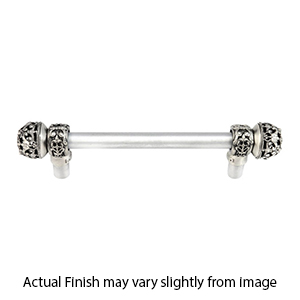 Juliane Grace - 6" Long Pull w/ Small Finial - 1/2" Bar
