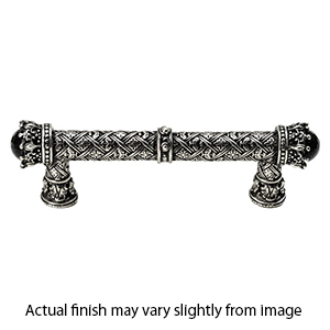 King George - Crowning Glory - 6"cc Pull w/ Onyx Stone