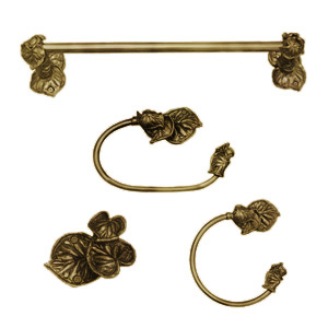 Lily Pad - Antique Brass