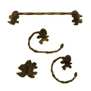 Pinecone - Antique Brass