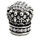 Queen Elizabeth - Crowning Glory - Large Knob w/ Swarovski Crystals