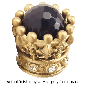 Queen Penelope - Crowning Glory - Large Knob w/ Stone & Crystals