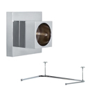 30" x 48" x 30" - U-Rod w/ Contemporary Square Flange