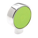 D9225 - Acrylic Collection - 1" Knob - Lime