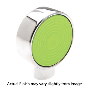 D9225 - Acrylic Collection - 1" Knob - Lime