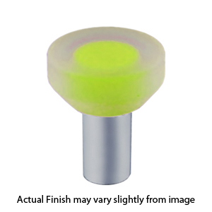 D9324 - Acrylic Collection - 15/16" Knob - Lime