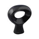 D9430 - Acrylic Collection - 1" Knob - Black