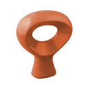 D9430 - Acrylic Collection - 1" Knob - Orange