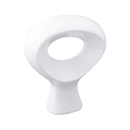 D9430 - Acrylic Collection - 1" Knob - White