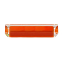 D102096 - Acrylic Collection - 3.75"cc Pull - Orange