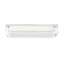D102096 - Acrylic Collection - 3.75"cc Pull - White