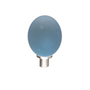 45000 Series - Frosted Colored Crystal Knobs - Stainless Steel Base