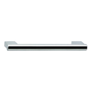 18096-38P - Wide Pedestal D-Pull 3.75" cc - Polished Stainless Steel