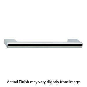 18128-38P - Wide Pedestal D-Pull 5-1/16" cc - Polished Stainless Steel