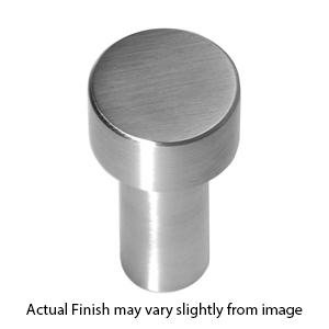 9640-38 - 9/16" Cabinet Knob - Brushed Stainless Steel