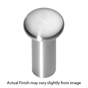 9652-38 - 13/16" Cabinet Knob - Brushed Stainless Steel